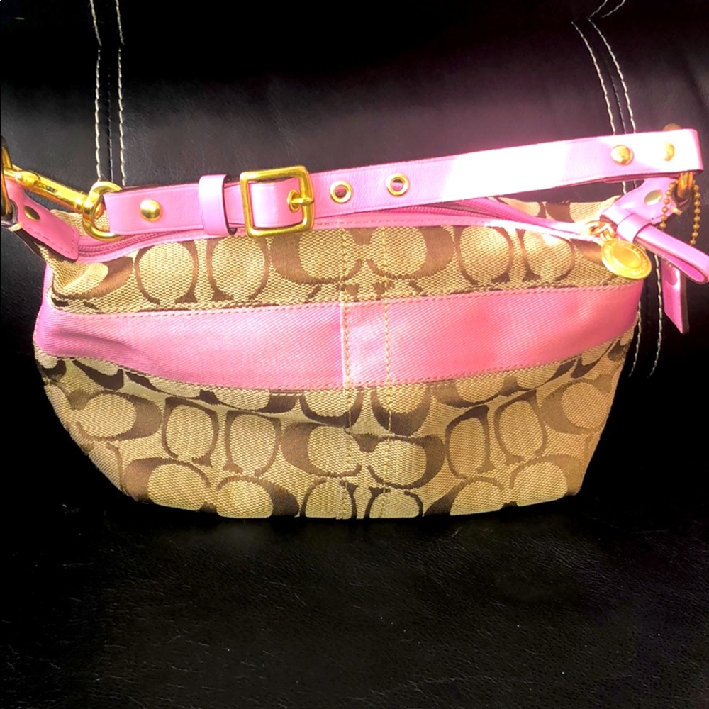 Small Pink Coach purse